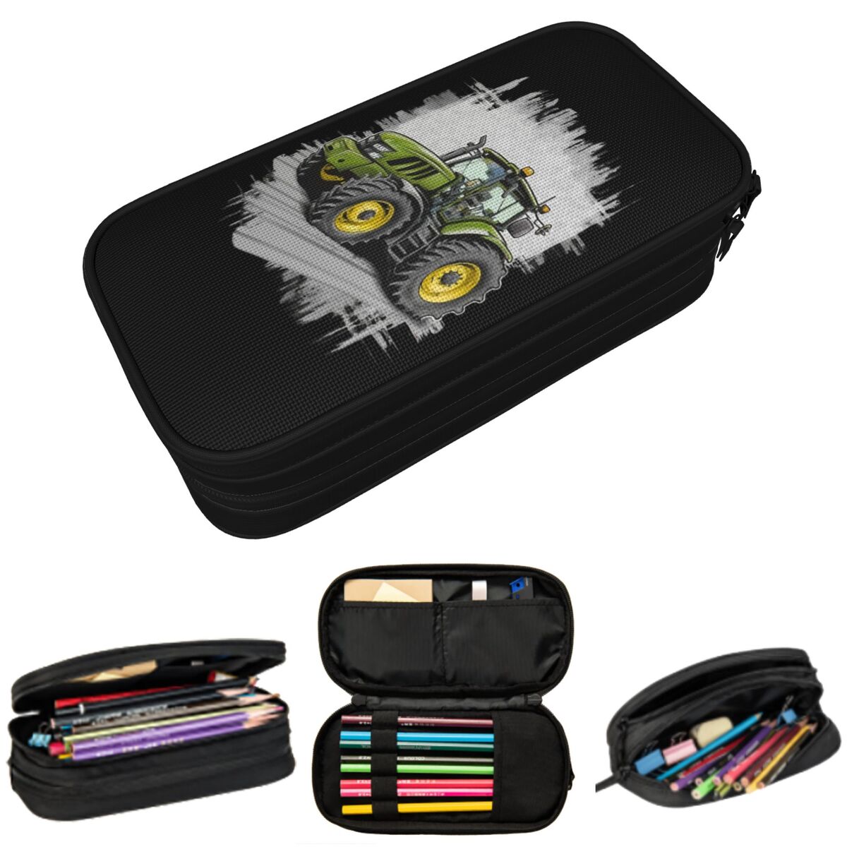 Agriculture Farming Cartoon - Trousse à crayons en forme de