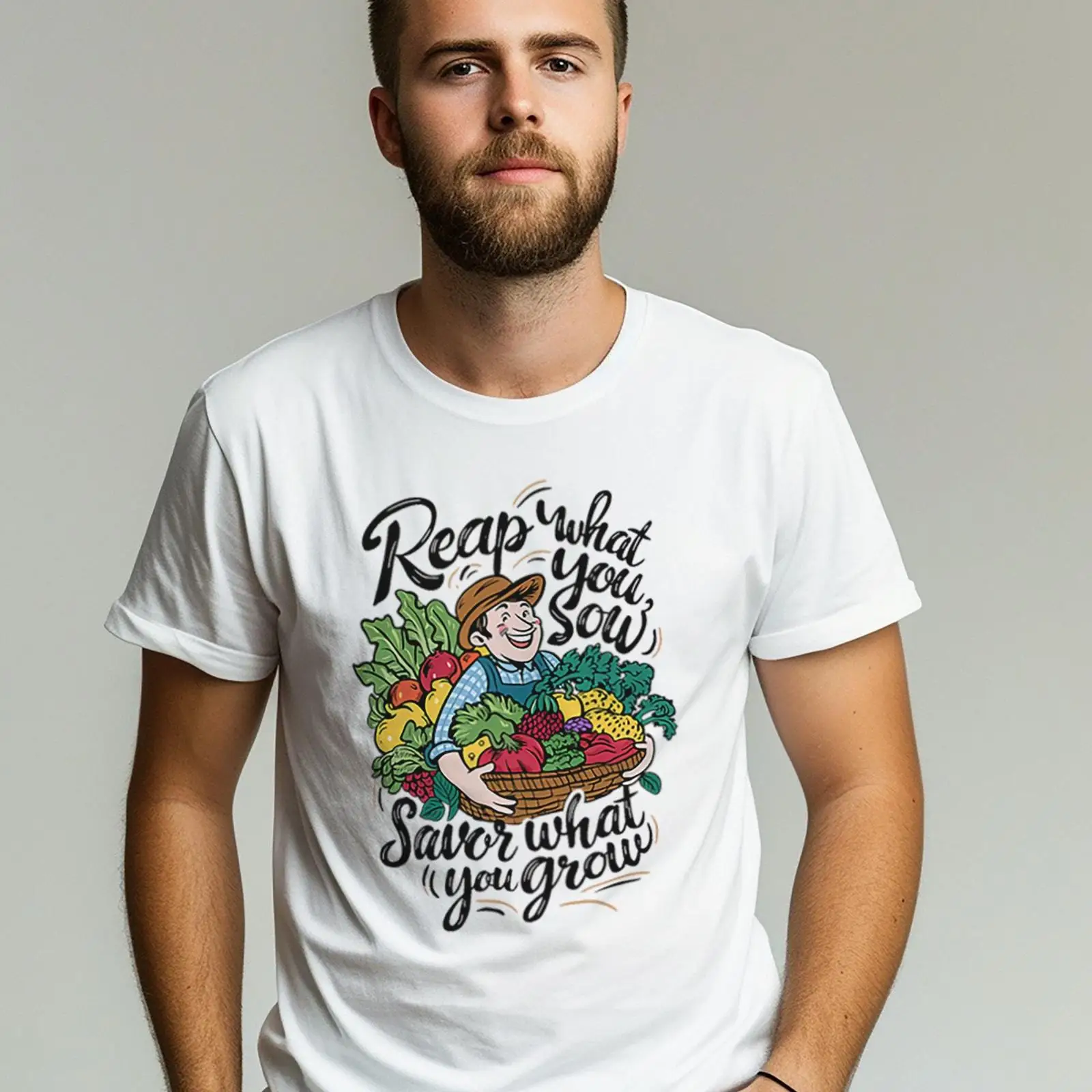 Sustainable Agriculture/Farming - T-shirt Farmer's Harvest pour les amateurs