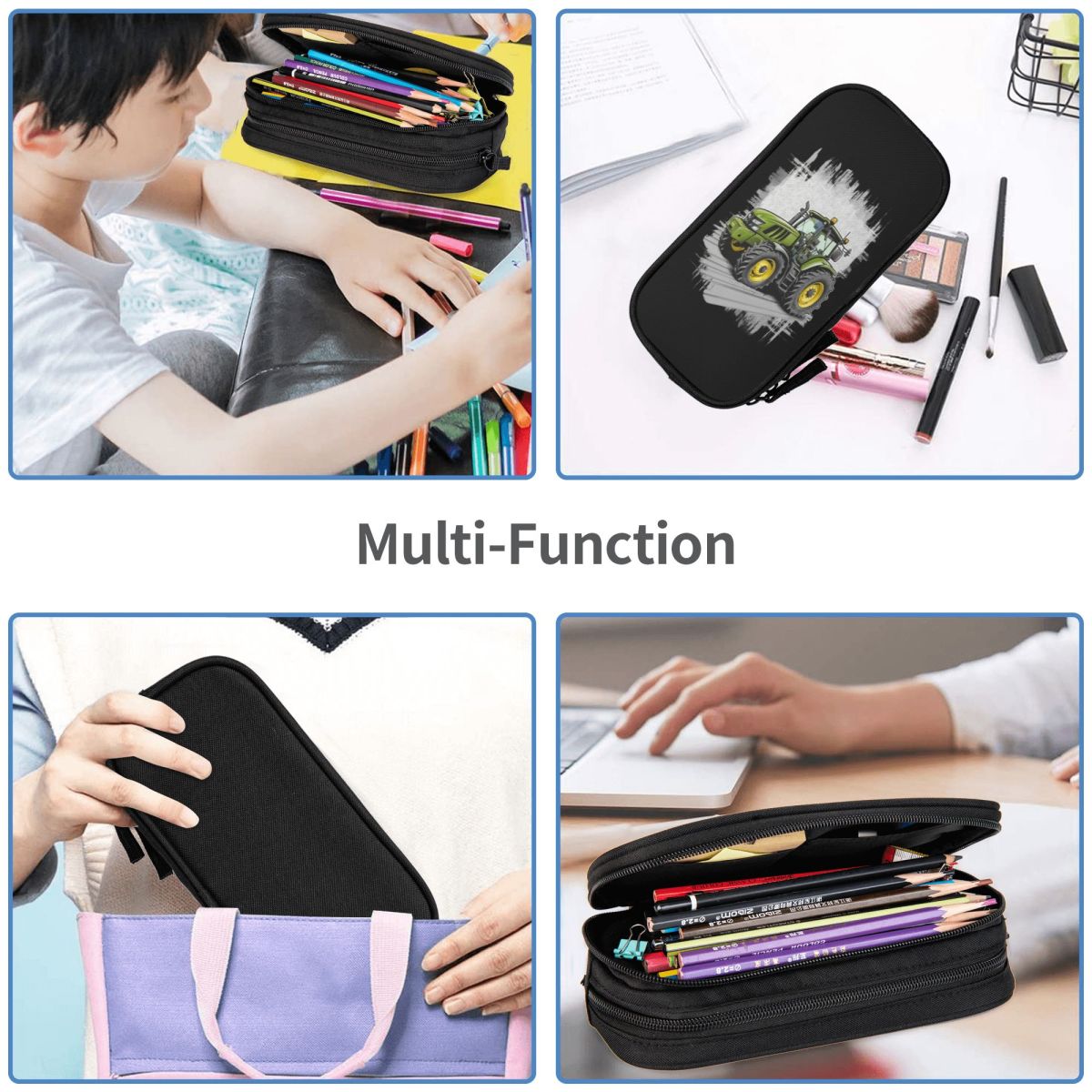 Trousse à crayons en forme de  - Agriculture Farming Cartoon avis et prix
