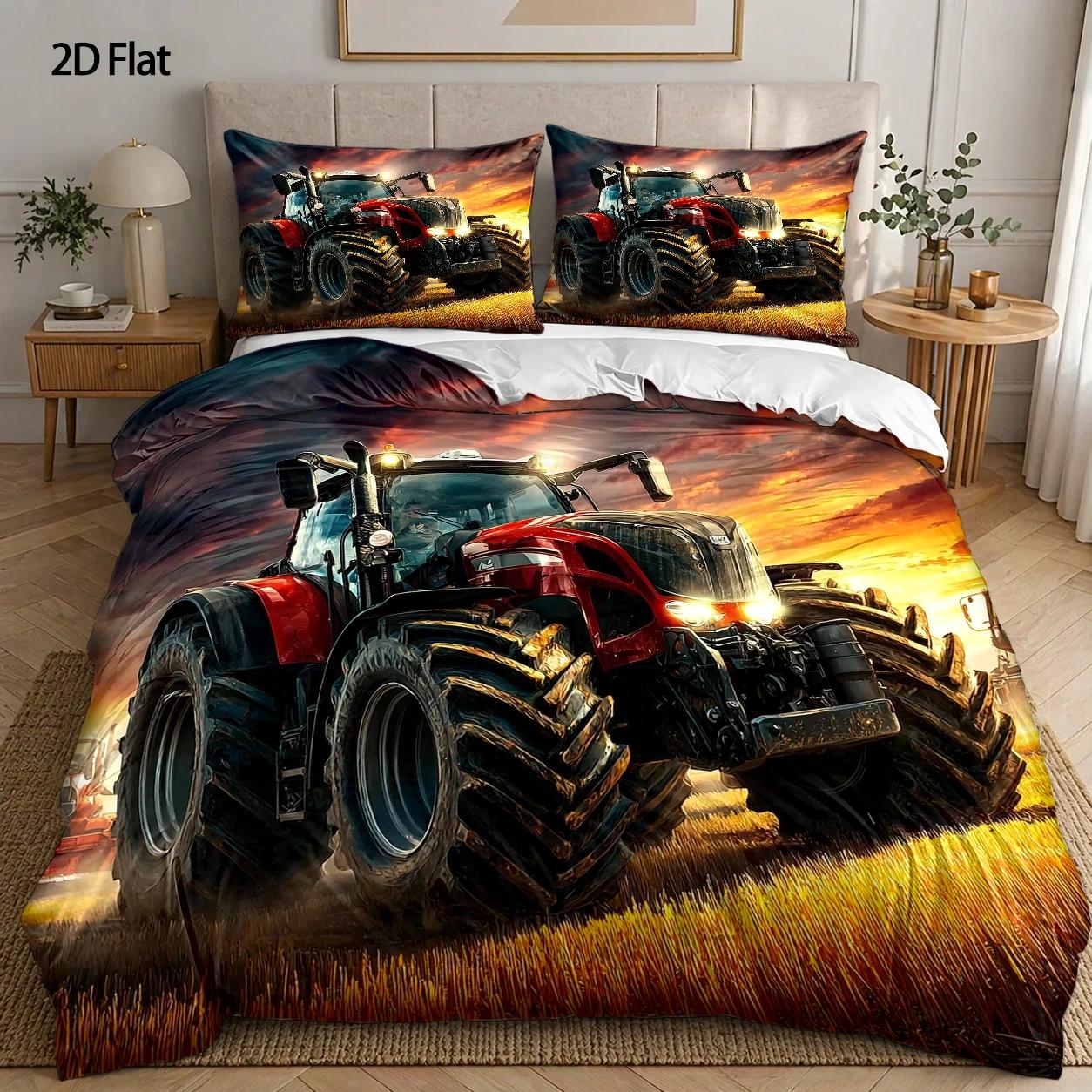 Ensemble de housse de couette  - Agriculture Farming Cartoon avis et prix