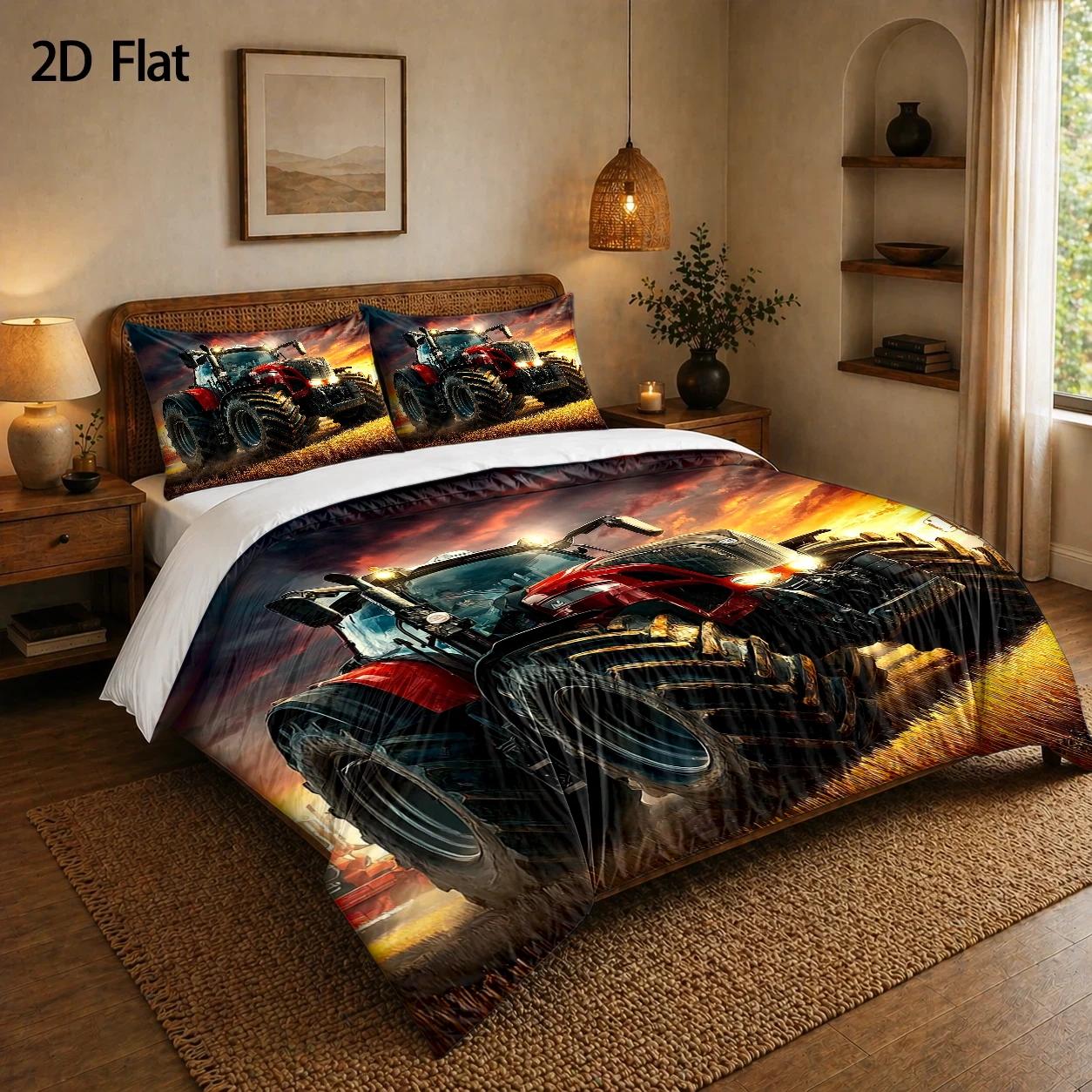 Ensemble de housse de couette  - Agriculture Farming Cartoon avis et prix