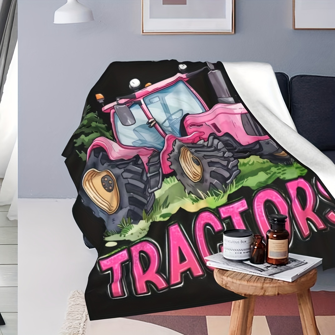 Couverture polaire super douce - Agriculture Farming Cartoon avis et prix
