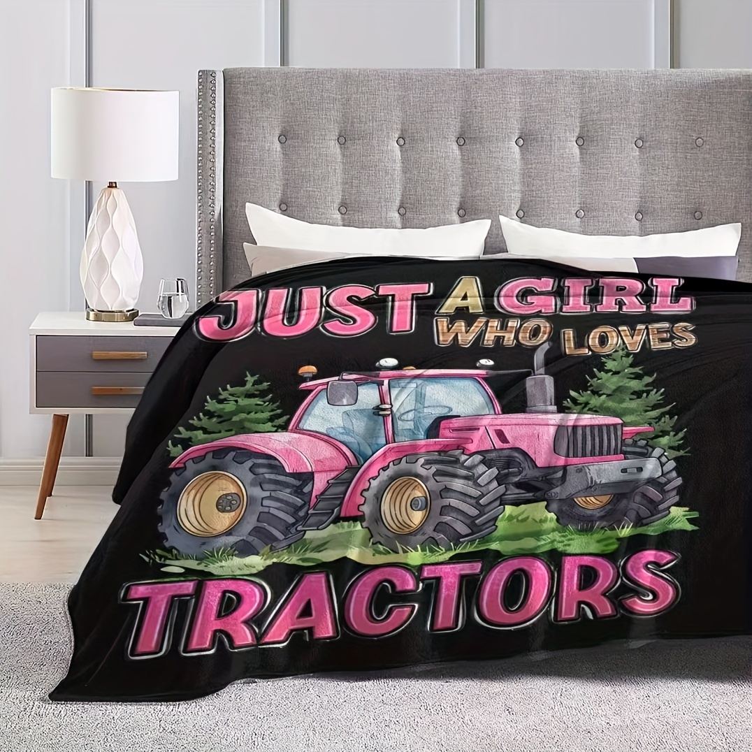 Couverture polaire super douce - Agriculture Farming Cartoon avis et prix