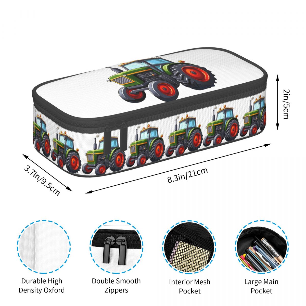 Trousse à crayons en forme de  - Agriculture Farming Cartoon avis et prix